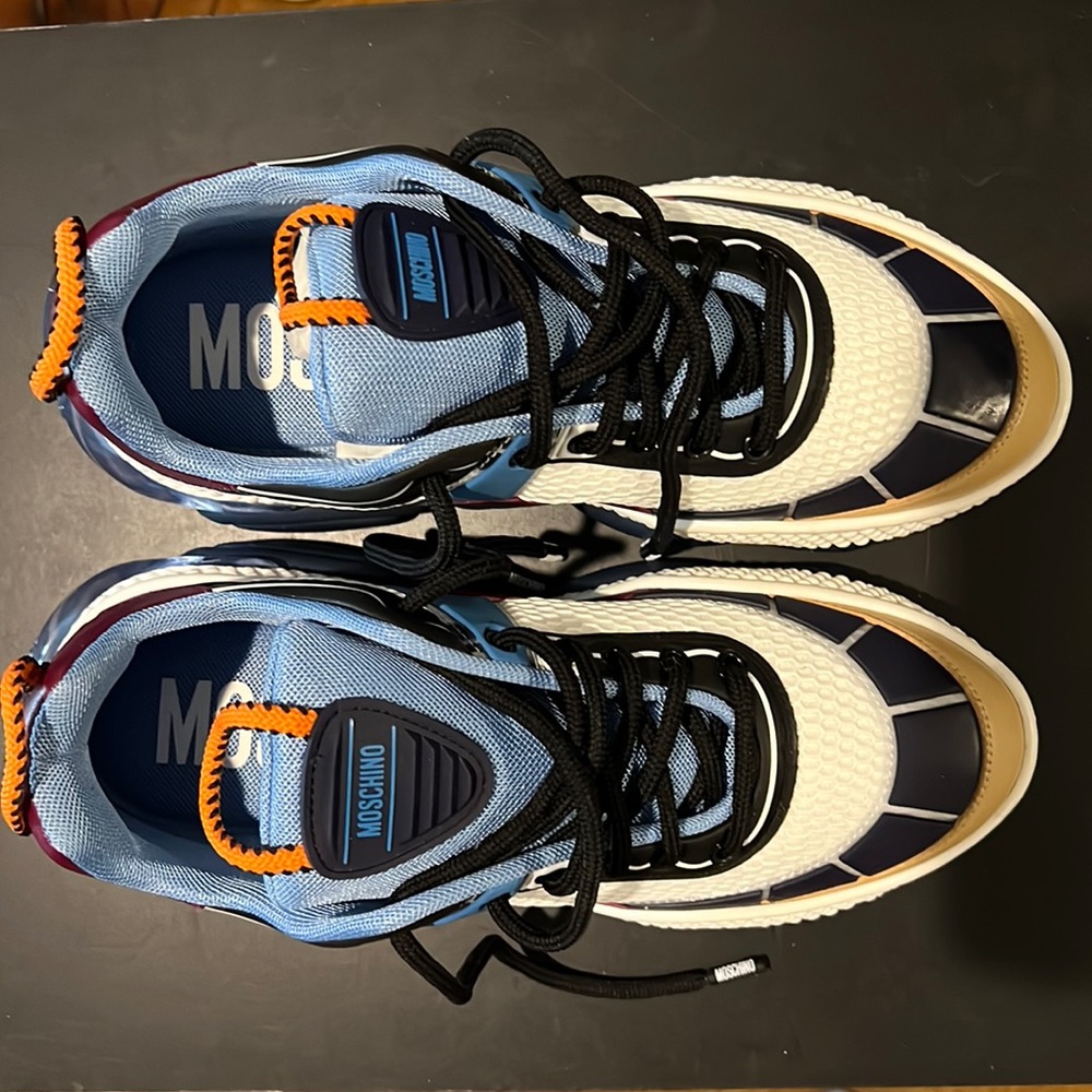 Brand new & never worn (just misplaced the box) Amos chino Teddy Sole sneakers